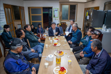 이재영 증평군수, 주민 애로사항 해결 현장 밀착행정