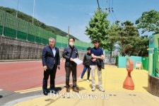 창원특례시 마산회원구, 안전한 등굣길 ‘옐로카펫’ 점검