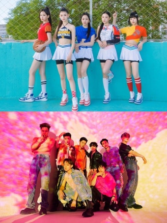 28주차 써클차트, 뉴진스 4관왕·엑소 2관왕 차지..임영웅 다운로드 1위
