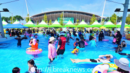 전주시설공단… 도심 물놀이장 수질관리