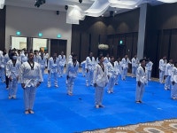 남양주시태권도협회, 잼버리 대원들에 태권도 시범공연