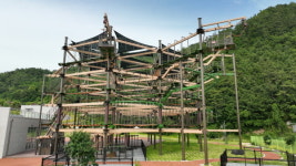 국내최대 어드벤처 시설 청도신화랑 스카이트레일 23일 개장