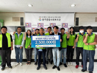 한국토지주택공사 충북지사, 충주종합사회복지관 후원금 전달