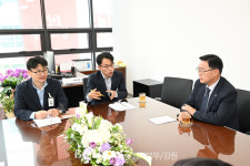강수현 양주시장, 개청 앞둔 ‘옥정2동 행정복지센터’ 현장 점검에 나서다.