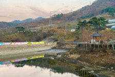 옥천군, 군북 자모저수지 경관조성사업 순항 중