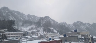 울릉도에 11.8㎝ 눈..내일까지 최대 30cm 더 내린다