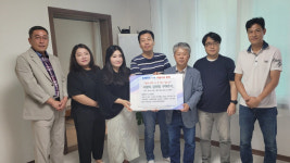 옥천사회적경제네트워크, 청성면 가정에 공부방 꾸며주기 활동 전개