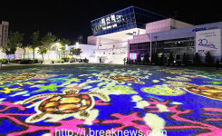익산역 동부광장 미디어아트 공간 조성