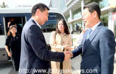 중국 안강시 우호도시 부안군 방문