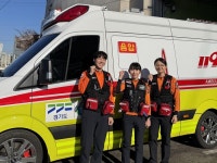 파주소방서, 구급차 안에서의 소중한 새 생명 탄생