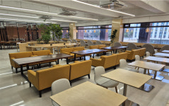 충북대, 제1학생회관 2층 라운지 현대적 환경 조성