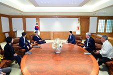 정영철 영동군수, 김천시에 군민 편의 화장장 이용료 감액 건의