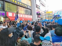 <포토뉴스> 선거운동 첫날, 대전 찾은 더불어민주당 이재명 후보