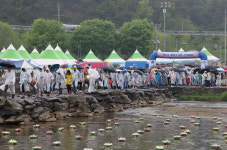 진천군, 25 봄 레이크사랑 걷기대회 진행