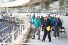 창원NC파크 빠른 재개장…휴일, 안전점검 강행