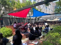 고양교육지원청 덕은한강중 ,소통과 공감의 학교숲 음악회 개최