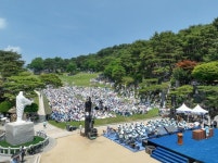 기독교복음선교회, 금산군 월명동 자연성전에서 ‘알파날’ 47주년 행사