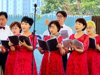 둘하나합창단, 배리어프리 옥정호수공연 성공적 합창으로 시민에게 다가가다