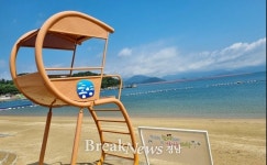 통영 사량도 대항 해수욕장 개장...천혜의 자연 품어