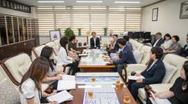 진천군의회, 충북지체장애인협회 진천군지회와 간담회 진행