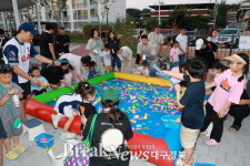 예천아이누리 장난감도서관 옛 기찻길 야시장 풍경