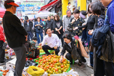 전진선 양평군수, 추석 앞두고 전통시장 방문