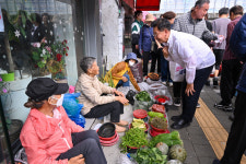 전진선 양평군수, 추석 앞두고 전통시장 방문