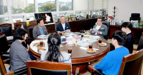오땡큐(보령2호점) | 보령시, '이공사오 청년창업 지원사업' 간담회 진행