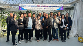 진천군농업기술센터, 수경재배 가지 대목별 비교 평가회 진행