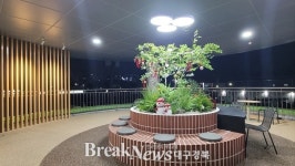 태전도서관, 야외 유휴테라스 새롭게 단장