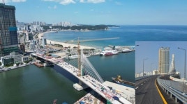 경북 첫 해상 사장교 ‘해오름대교’ 임시 개통…송도–항구동 3분 시대 열렸다