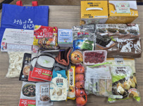 옥천군노인복지관, 설 명절 맞아 나눔 행렬 이어져