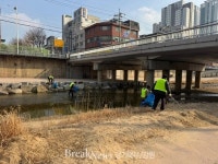 의정부시, 설 맞이 하천 집중 환경정비... “귀성객에게 쾌적한 쉼터 제공”