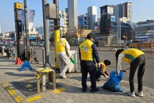 신천지자원봉사단 강서지부, 강서구 공항대로 일대의 환경정비