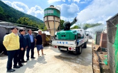 충북농협 및 괴산증평축협, 혹서기 축산농가 폭염 피해 예방 총력