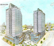 골드라인 신분당선 개통 임박, 13만 배후 광교신도시 핵심입지 광교 유니코어 오피스텔 494실 분양