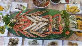 20여가지 이상 스끼다시로 유명한 속초맛집 왕건횟집, 대게가 밑반찬으로?