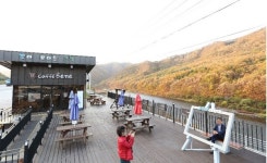 송원그룹 휴게사업본부, 명소 홍천강휴게소의 전망대를 새롭게 단장