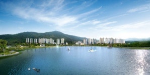 백운호수, 바라산 근처 의왕백운밸리 효성해링턴 플레이스 2480세대 분양