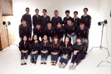 바이럴마케팅  전문 애드포스커뮤니커이션, 강남 지오스튜디오에서 단체사진 찰영