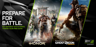 GTX 10 사면 '포 아너' OR '고스트 리콘: 와일드랜드' 공짜!?