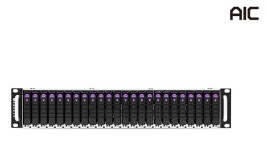 앤디코, 24베이 NVMe U.2 JBOF 스토리지 AIC J2024-04 출시