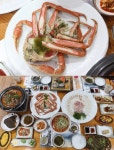 강원도 주문진맛집 해랑횟집&카페 속이꽉찬 대게와 산지직송 모듬회 그리고 커피한잔의 행복