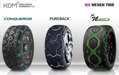 넥센타이어, 빙판길에 강한 트랜스포머 타이어 콘셉트 공개