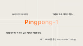 스캐터랩, SK테크서밋에서 자체 개발 sLLM 핑퐁-1(Pingpong-1) 첫 공개