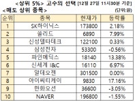 주식고수 매수 3위 꿈의물질 초전도체 신성델타테크, 2위 TIGER 미국S&P500 [주식고수의 선택]