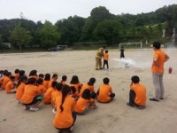 논산소방서, 구자곡초등학교 119소년단 입단선서식