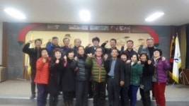 장평면 사회단체장 2015년 새해 신년교례회 개최
