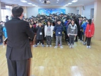 공주봉황초, 드디어 개학식이다!