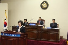 박선자의원 5분 자유발언 전막4거리-현대아파트間 주차장조성 제안